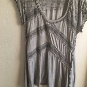 Tunic top w embellishments -size medium